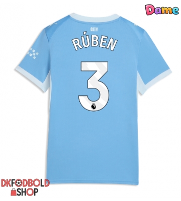 Manchester City Ruben Dias #3 Hjemmebanetrøje Dame 2026-27 Kort ærmer